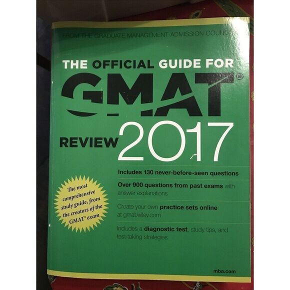 The Official Guide for GMAT Review 2017 GMAC Graduate Management Admission Counc - Picture 2 of 4